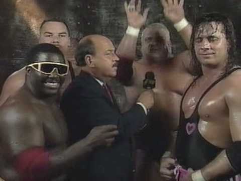 The Dream Team Interview At Survivor Series Showdown 1990  YouTube