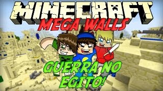 Minecraft: GUERRA NO EGITO! (Mega Walls)