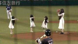 貞子が貞子の子を連れてマウンドに帰ってきた！ 2013.08.24 L-H