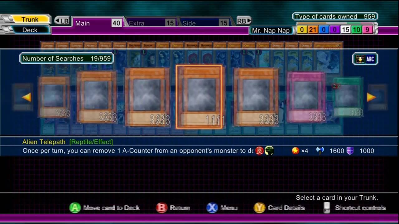 yu-gi-oh 5ds decade duels cheats