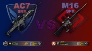 AC7 SNR и M16 - Warface / Оружие AC7 SNR и M16 - Warface / Оружие