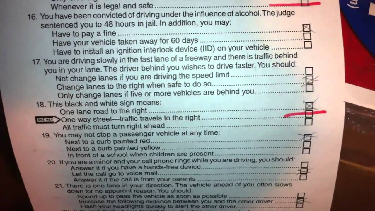2024 California Dmv Test Questions Molly Therese