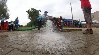 Soutěž v požárním útoku Bobrovníky 2013 (slow motion)