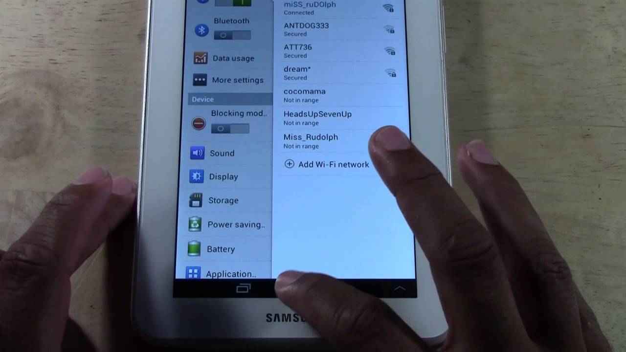Galaxy Tab 2 7.0 - How to Take a Screenshot (Updated) - YouTube