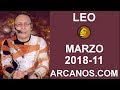 Video Horscopo Semanal LEO  del 11 al 17 Marzo 2018 (Semana 2018-11) (Lectura del Tarot)