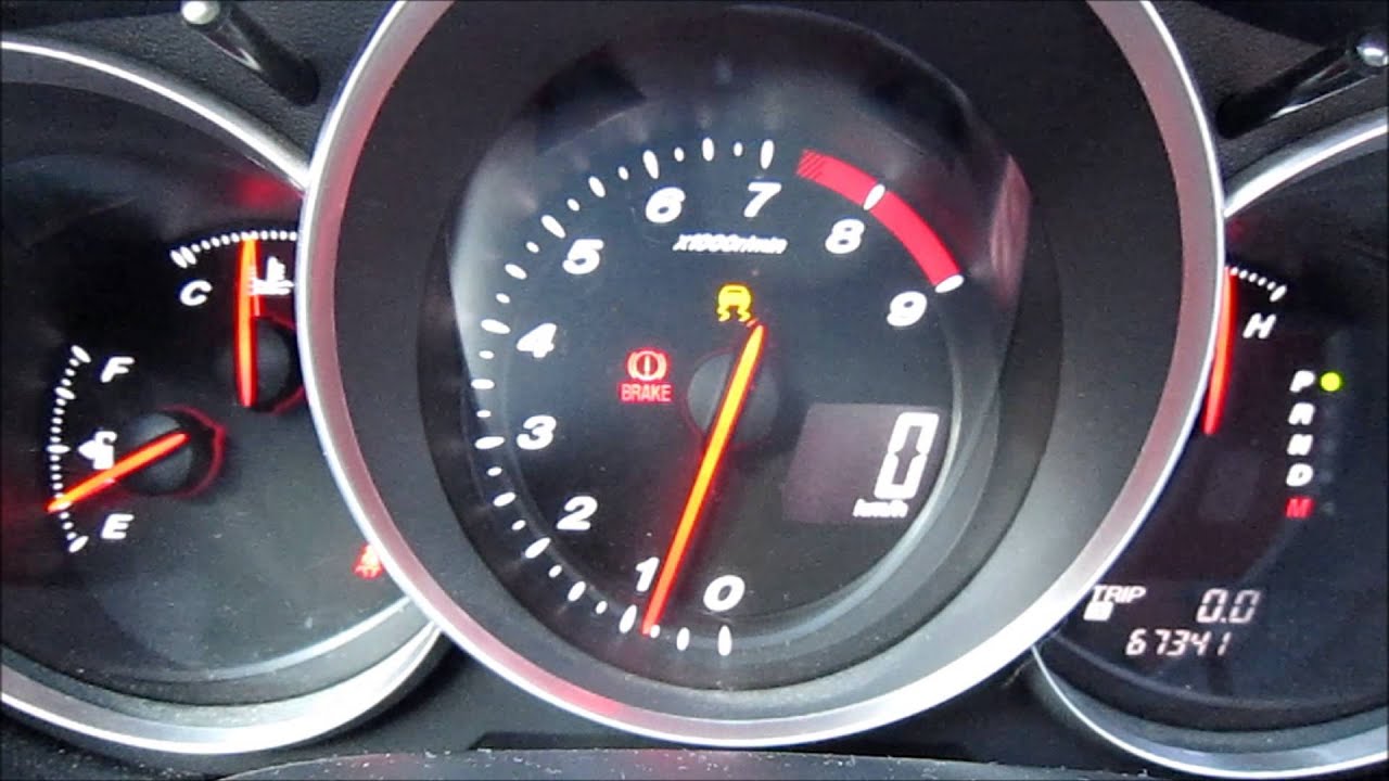 DSC Light reset Procedure (Mazda RX8) YouTube