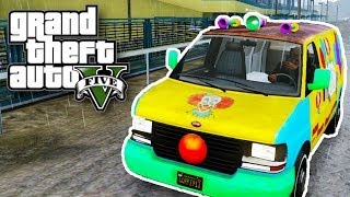 GTA ONLINE - Carro de Palhaço!? (GTA 5 Online Gameplay)