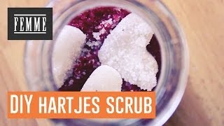 Hartjes scrub DIY- FEMME