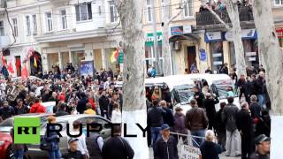 Семь человек пострадали в ходе беспорядков в Одессе