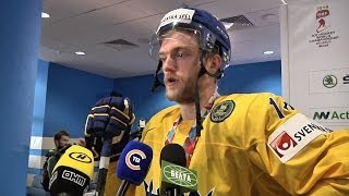 Игроки сборной Швеции поделились впечатлениями после победы над сборной Чехии