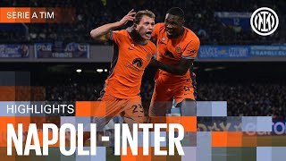 THREE OF A KIND IN NAPLES 🤩? | NAPOLI 0-3 INTER | HIGHLIGHTS | SERIE A 23/24⚫🔵🇬🇧????