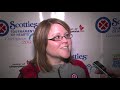 2011 Scotties Tournament of Hearts Draw 9 Media Scrum