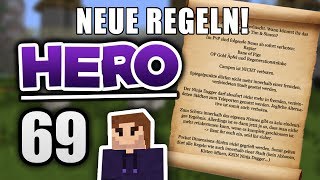 Minecraft HERO #69 - Neue Regeln in Hero! Livestream ankündigung! | Zombey