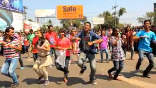 ICC World Twenty 20 Bangladesh 2014, Flash Mob - Chittagong University