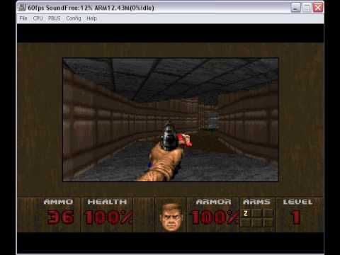 FreeDO v1.9 - Doom - Panasonic 3DO Emulator - YouTube