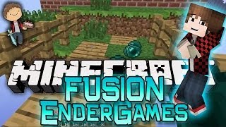 Minecraft: Ender Fusion Parkour Race! Mini-Game w/Mitch & Jerome!