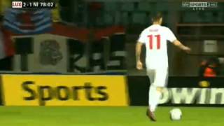 Bensi S great goal (Luxembourg vs Northern Ireland) 10_9_2013