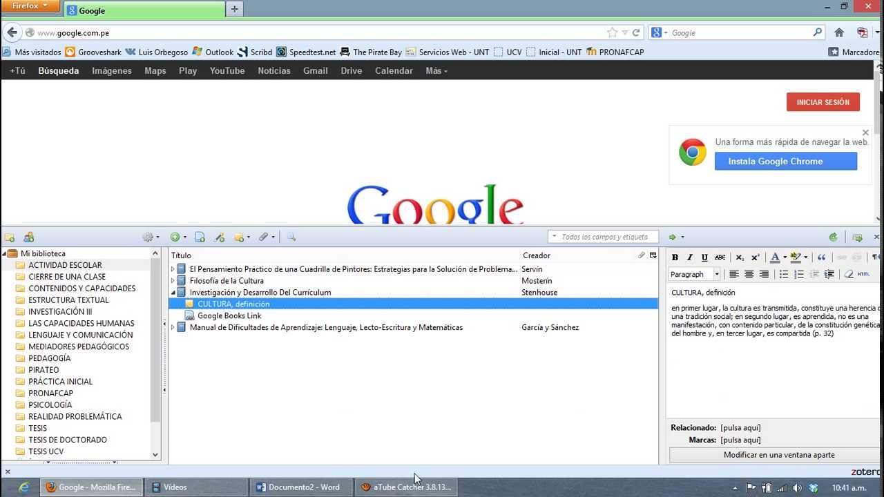 Trabajar con Zotero y Word - YouTube