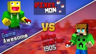 PIXELMON BATTLES #01 | DerBozz vs Gameawesome