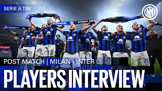 DIMARCO, MKHITARYAN AND MORE ⭐⭐ | MILAN 1-2 INTER | PLAYERS INTERVIEW 🎙️⚫🔵?🇹