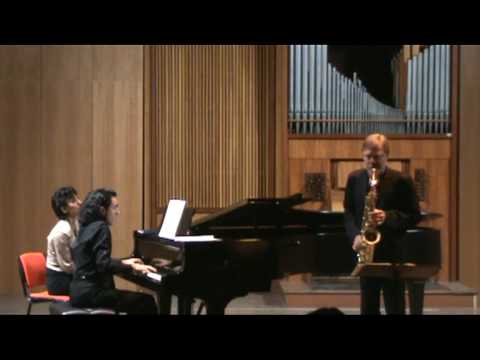 HINDEMITH Sonata for sax and piano - part I