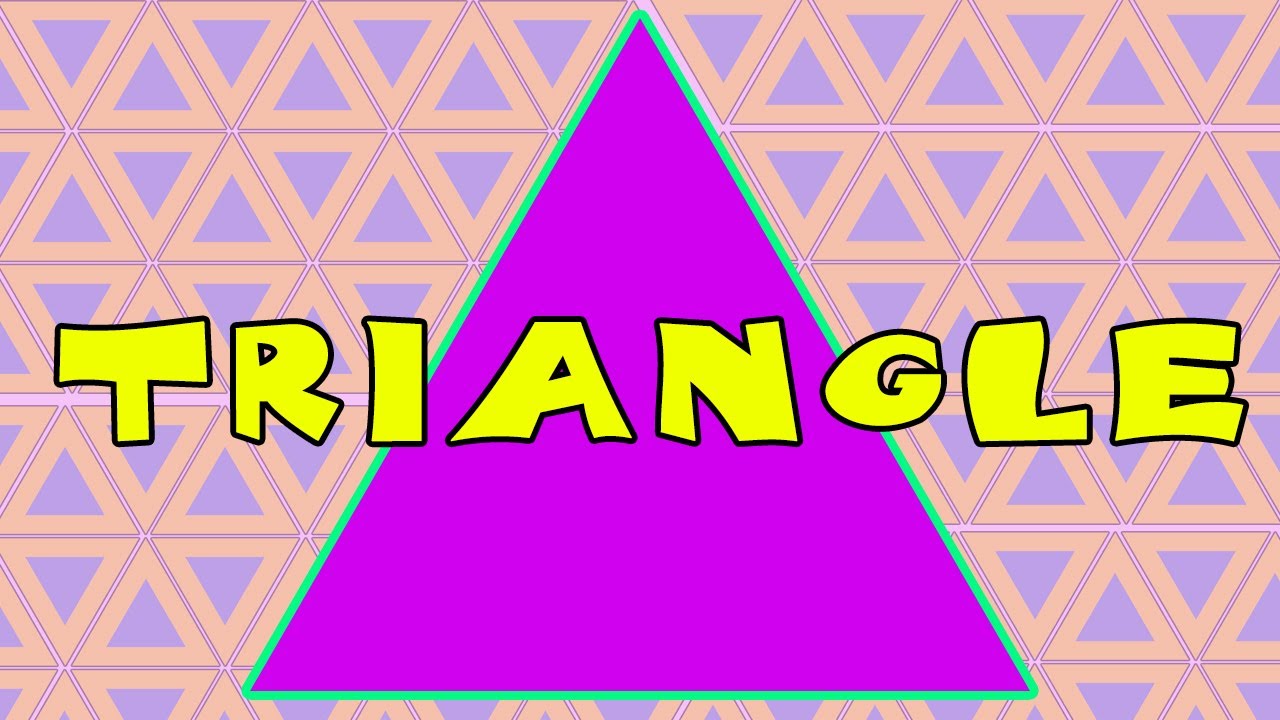 triangle shapes song