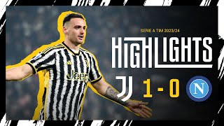 HIGHLIGHTS: JUVENTUS 1-0 NAPOLI | GATTI SCORES AGAIN | SERIE A