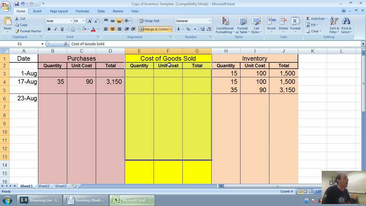 Accounting - Unit 6 - Part 2 - FIFO Inventory - YouTube