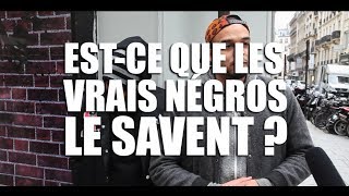 [NEWS DE MARNY] Est-ce que les vrais négros le savent ?