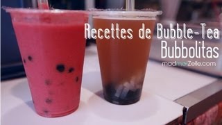 Bubbolitas - Recettes de Bubble-tea & Smoothie