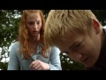 Joffrey, Arya, Sansa Direwolf and Butcher Boy Scene - Game of Thrones 1x02 (HD)