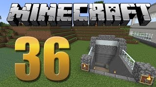 Estação de metrô/minecart - Minecraft Em busca da casa automática #36