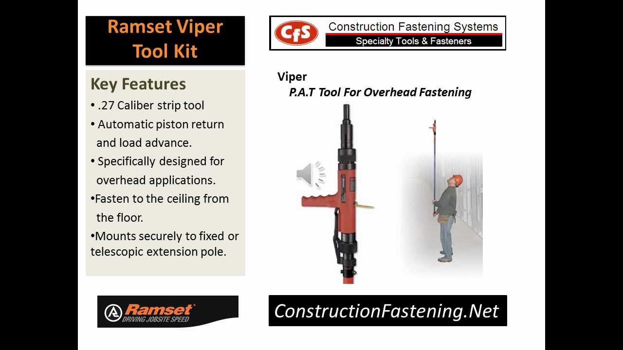 Ramset Viper Tool Kit YouTube