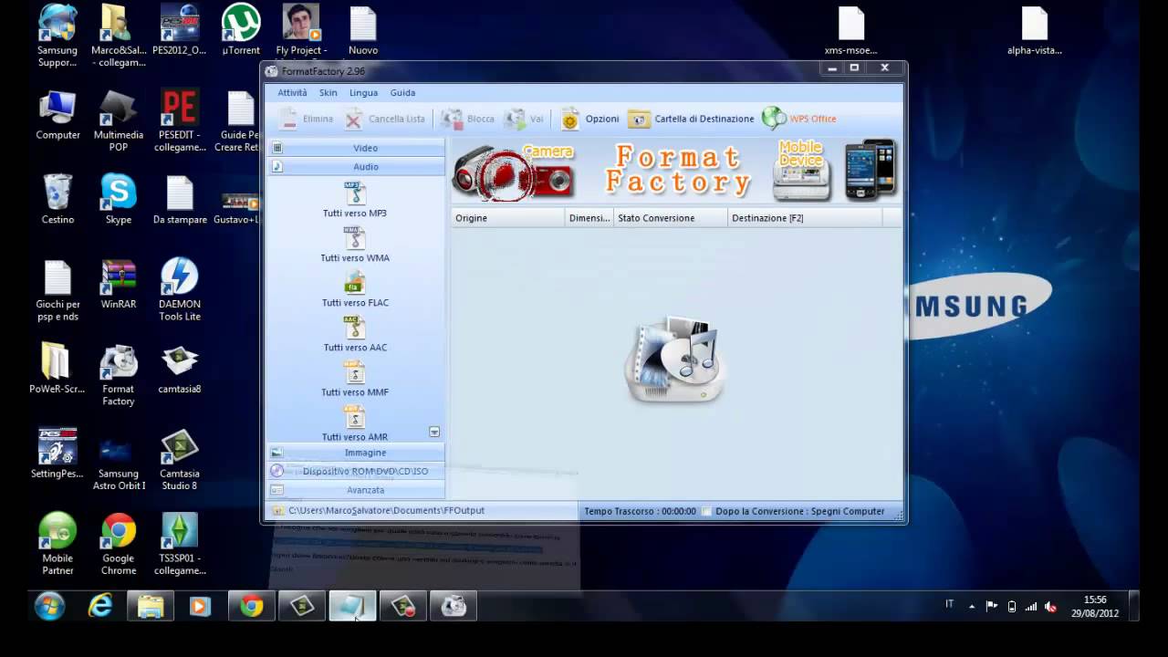 Come convertire musica e audio con Format Factory - YouTube