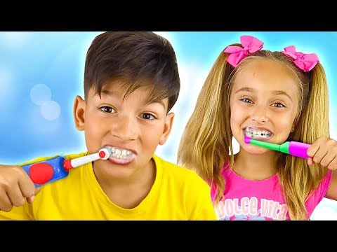 Sasha and compilation of funny songs for kids