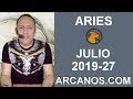Video Horscopo Semanal ARIES  del 30 Junio al 6 Julio 2019 (Semana 2019-27) (Lectura del Tarot)