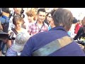 Gay Pride Roma 2013 Suora ferma corteo. Incredibile