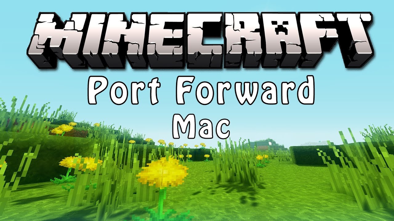 minecraft port forwarding