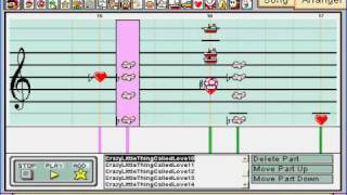 Queen - Crazy Little Thing Called Love - Mario Paint Composer