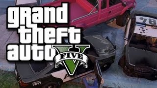 GTA 5 Online - Cops and Robbers!  The Beach Fappers! (GTA 5 Funny Skits and Moments!)