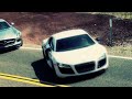 German Supercar Shootout! SLS AMG vs R8 V10 vs 911 Turbo