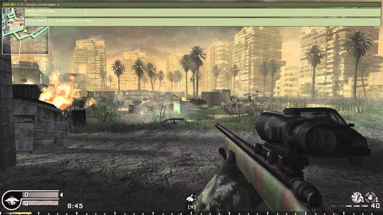 Cod4 Pc Cheats/Commands - YouTube