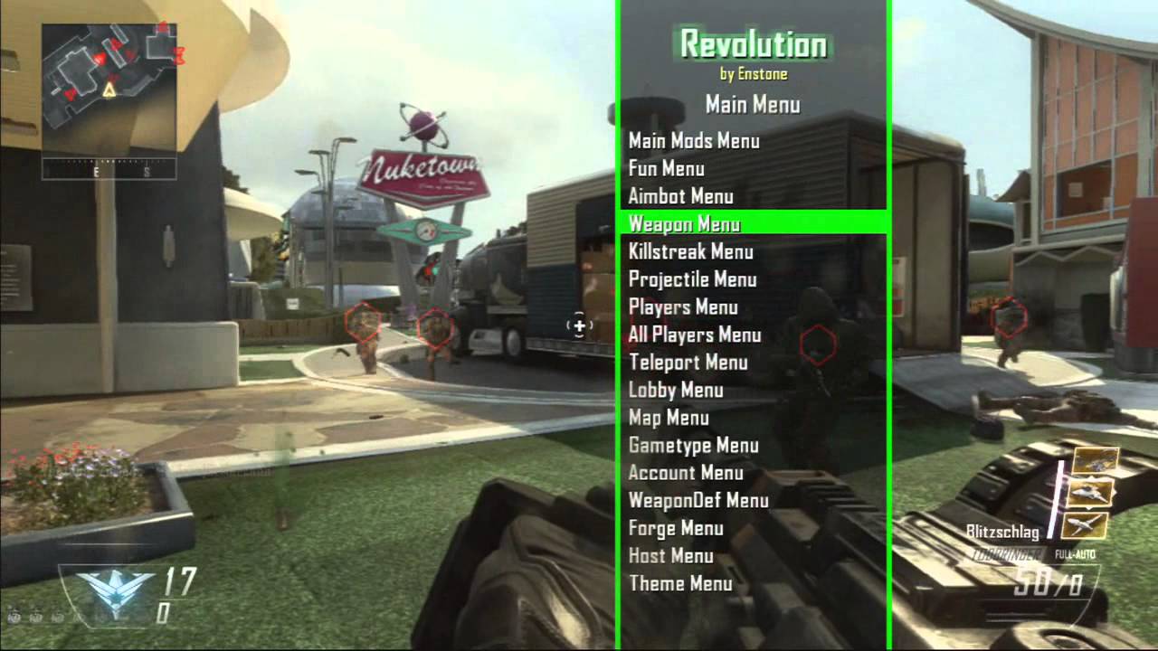 call of duty black ops 1 zombies free mod menu ps3
