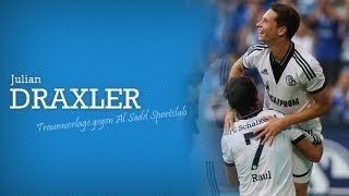 Julian Draxler - Traumvorlage für Raul gegen Al Sadd [HD]