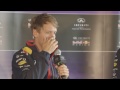 Sebastian Vettel, David Coulthard and Andreas Sigl at the Infiniti Track Day  | AutoMotoTV