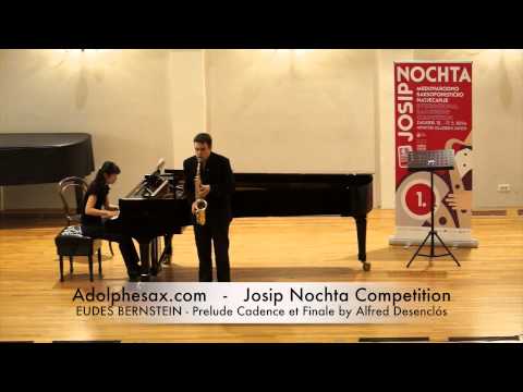 JOSIP NOCHTA COMPETITION EUDES BERNSTEIN Prelude Cadence et Finale by Alfred Desenclo?s