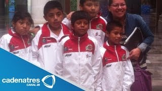 Selección Infantil Triqui triunfa en Argentina