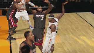 NBA 2K14 PS4 My Career - LeBron Flops!