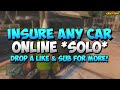 GTA 5 Glitches - How To Insure Any Car Online And Store It ! (