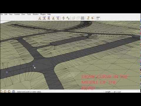 SketchUp Instant Road Nui Plugin #2 - Vali Architects - YouTube